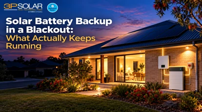 Solar Battery Backup in a Blackout: What Actually Keeps Running