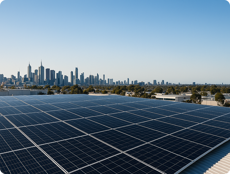 step-by-step process of installing solar panel on a rooftop
