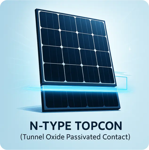N-Type solar panel technology boosting efficiency and performance