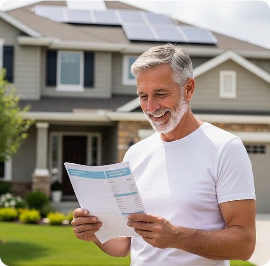 Solar system savings