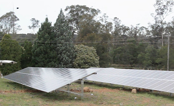 Solar Panel Installation On Mushroom Enterprise