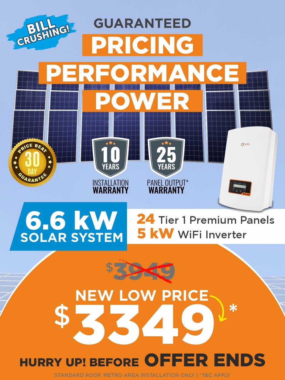 Solar panel Offer At Queensland
